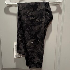 lululemon athletica Black Camouflage Leggings